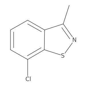 7-Chloro-3-methylbenzo[d]isothiazole Structure