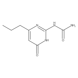 N-(1,6-Dihydro-6-oxo-4-propyl-2-pyrimidinyl)urea Structure