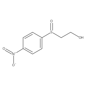 2-[(4-Nitrophenyl)sulfinyl]ethanol Structure
