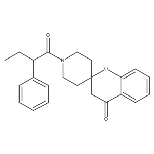 1'-(2-Phenylbutanoyl)spiro[chroman-2,4'-piperidin]-4-one Structure