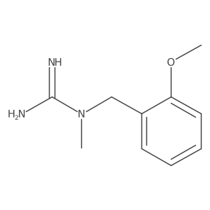 N-[(2-Methoxyphenyl)methyl]-N-methylguanidine Structure