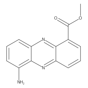 Methyl 6-aminophenazine-1-carboxylate Structure