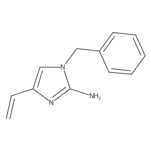 1-Benzyl-4-ethenylimidazol-2-amine Structure