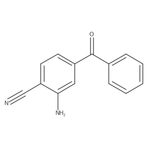 Benzonitrile, 2-amino-4-benzoyl-结构式