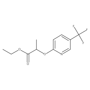 Ethyl 2-{[5-(trifluoromethyl)pyridin-2-yl]oxy}propanoate Structure