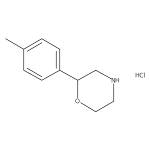 2-P-Tolylmorpholine hcl结构式