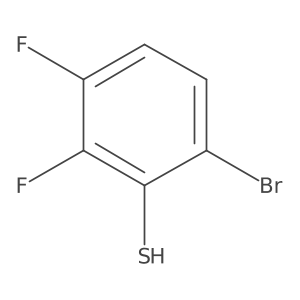 2-Bromo-5,6-difluorobenzenethiol Structure