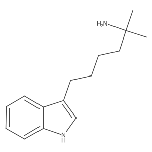 6-(1H-indol-3-yl)-2-methylhexan-2-amine Structure