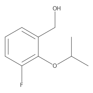 (3-Fluoro-2-isopropoxyphenyl)methanol结构式