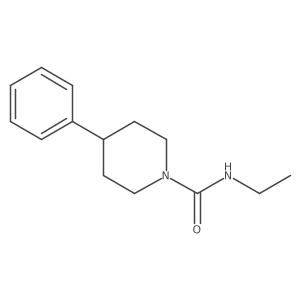 N-ethyl-4-phenylpiperidine-1-carboxamide结构式