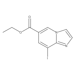 Ethyl 8-iodoimidazo[1,2-a]pyridine-6-carboxylate Structure