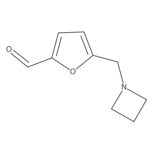 5-[(Azetidin-1-yl)methyl]furan-2-carbaldehyde结构式