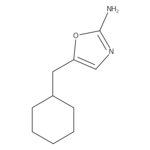 5-(Cyclohexylmethyl)-1,3-oxazol-2-amine结构式
