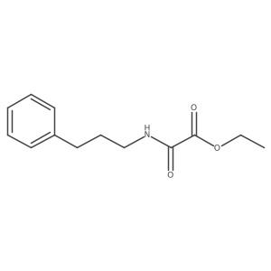 Ethyl [(3-phenylpropyl)carbamoyl]formate结构式
