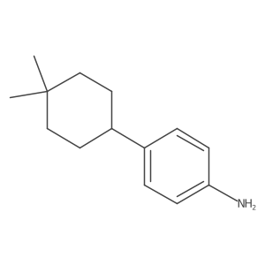 4-(4,4-Dimethylcyclohexyl)aniline结构式