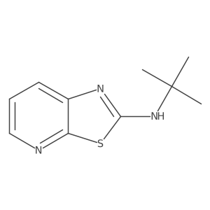 N-tert-Butyl-[1,3]thiazolo[5,4-b]pyridin-2-amine Structure