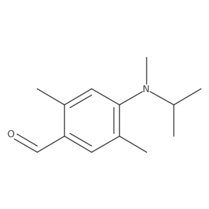 2,5-Dimethyl-4-[methyl(propan-2-yl)amino]benzaldehyde Structure
