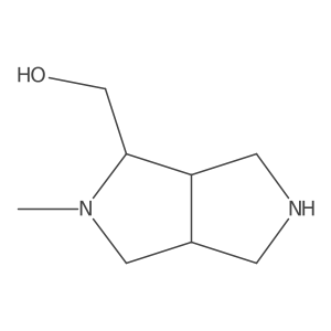 [2-Methylhexahydropyrrolo[3,4-c]pyrrol-3(1H)-yl]methanol结构式