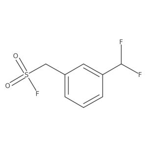 [3-(Difluoromethyl)phenyl]methanesulfonyl fluoride Structure