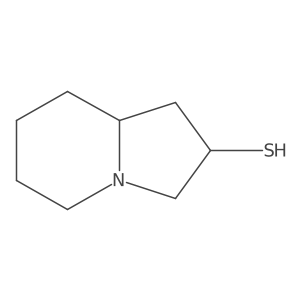Octahydroindolizine-2-thiol结构式