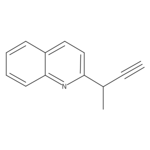 2-(But-3-yn-2-yl)quinoline结构式