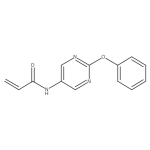 N-(2-Phenoxypyrimidin-5-yl)prop-2-enamide Structure
