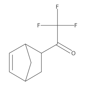 1-(Bicyclo[2.2.1]Hept-5-En-2-Yl)-2,2,2-Trifluoroethanone Structure