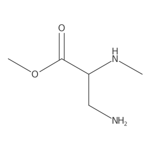 Methyl 3-amino-2-(methylamino)propanoate Structure