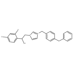 Fenticonazole nitrate impurity D [EP impurity]结构式