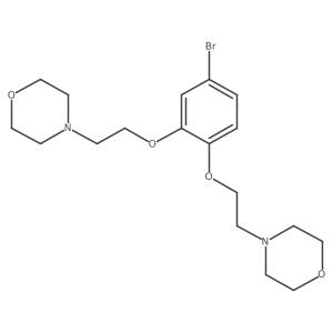 3,4-Bis(2-morpholinoethoxy)bromobenzene Structure