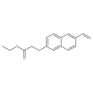 Ethyl [(6-formyl-2-naphthyl)oxy]acetate Structure