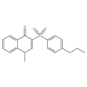 3-((4-ethoxyphenyl)sulfonyl)-1-methylquinolin-4(1H)-one Structure