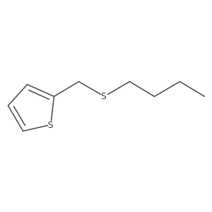2-[(Butylsulfanyl)methyl]thiophene Structure