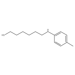 6-(p-Tolylamino)hexan-1-ol结构式