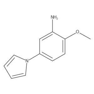 2-methoxy-5-(1H-pyrrol-1-yl)aniline Structure