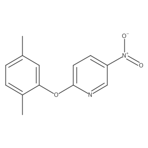 2-(2,5-Dimethylphenoxy)-5-nitropyridine Structure