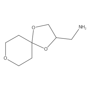 1,4,8-Trioxaspiro[4.5]decan-2-ylmethanamine结构式
