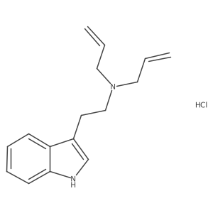 N,N-Diallyltryptamine hydrochloride Structure