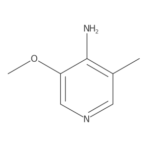 3-Methoxy-5-methylpyridin-4-amine结构式