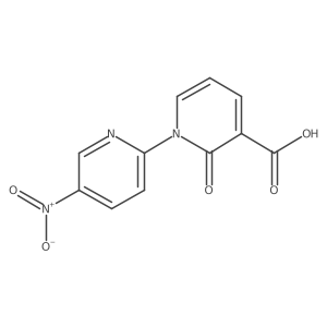 5'-Nitro-2-oxo-2H-1,2'-bipyridine-3-carboxylic acid Structure
