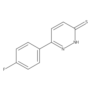 6-(4-Fluorophenyl)pyridazine-3-thiol Structure
