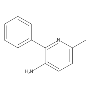 6-Methyl-2-phenylpyridin-3-amine结构式