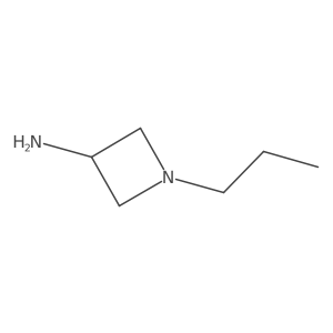 1-Propyl-3-azetidinamine结构式