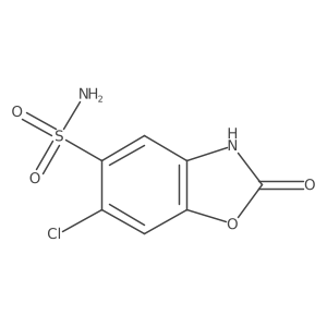 6-Chloro-2-oxo-2,3-dihydro-1,3-benzoxazole-5-sulfonamide结构式