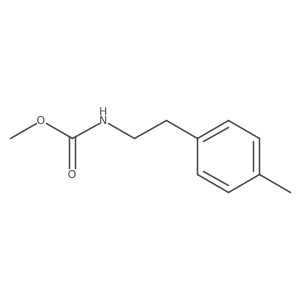 methyl N-[2-(4-methylphenyl)ethyl]carbamate Structure