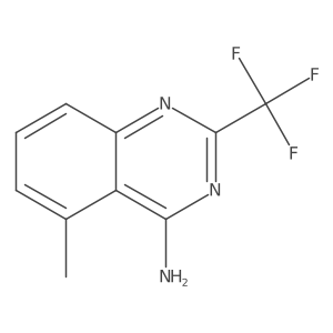 5-Methyl-2-(trifluoromethyl)quinazolin-4-amine Structure