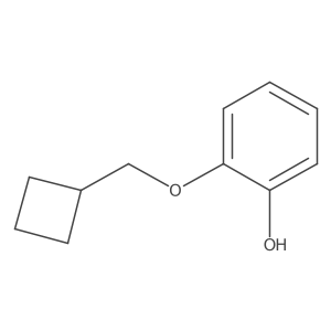 2-(Cyclobutylmethoxy)phenol结构式