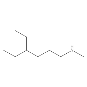 (4-Ethylhexyl)(methyl)amine结构式