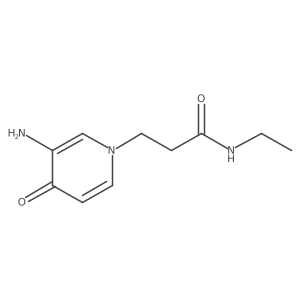3-(3-amino-4-oxo-1,4-dihydropyridin-1-yl)-N-ethylpropanamide Structure