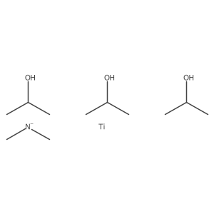Tris(i-propoxy)dimethylaminotitanium结构式